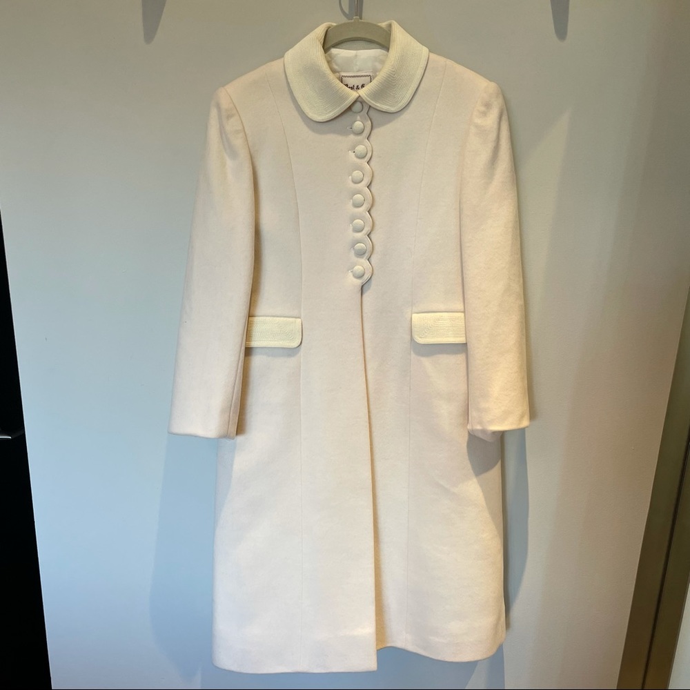 Best & Co; Never Worn Girls Size 10 Cream Ivory Wool Dress Coat